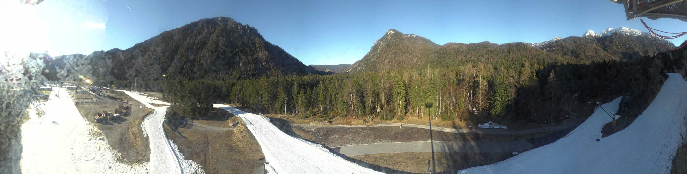 Archived image Webcam Ruhpolding: Chiemgau Arena