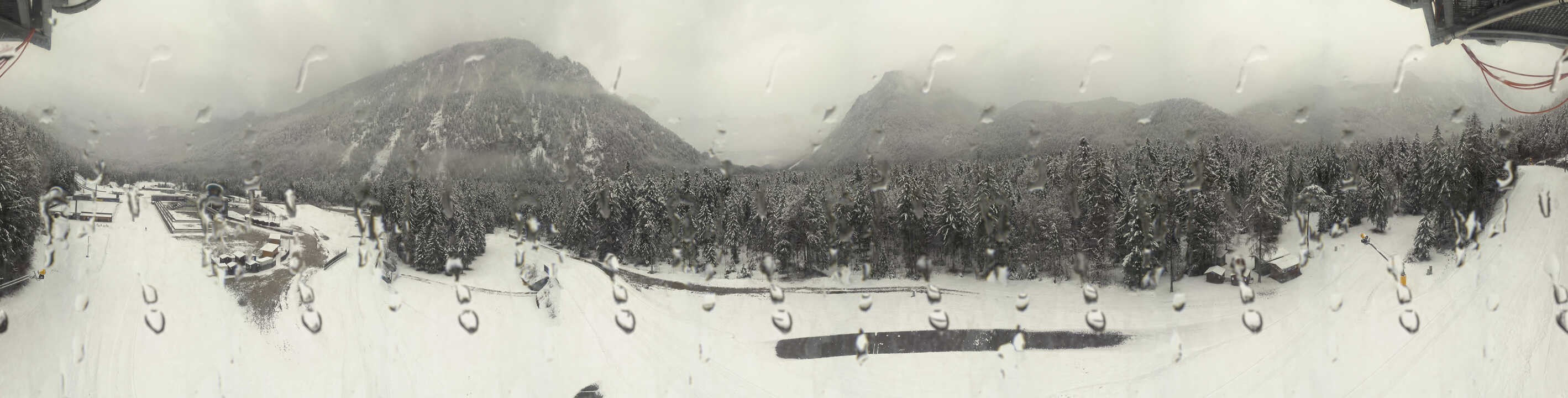 Archiv Foto Webcam Ruhpolding: Panorama Chiemgau Arena