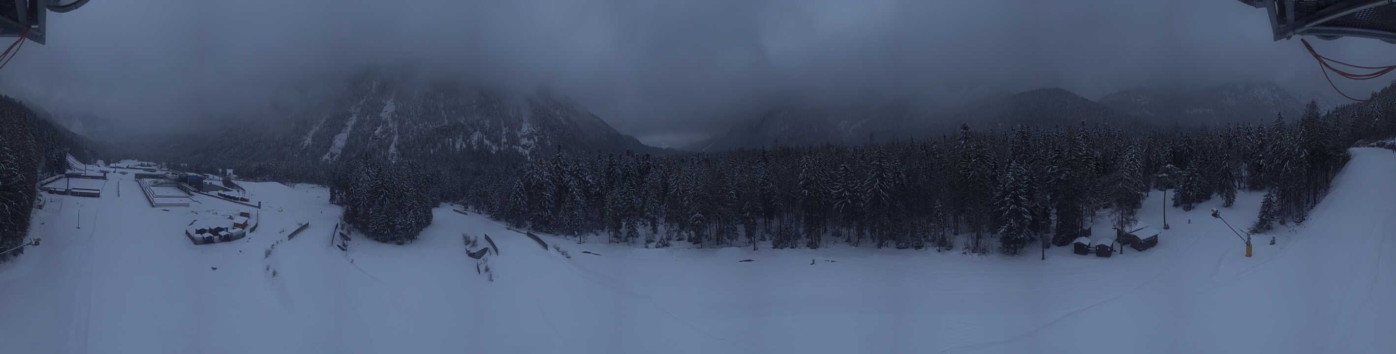 Archived image Webcam Ruhpolding: Chiemgau Arena