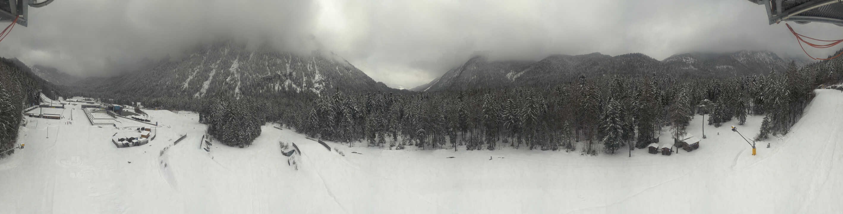 Archived image Webcam Ruhpolding: Chiemgau Arena