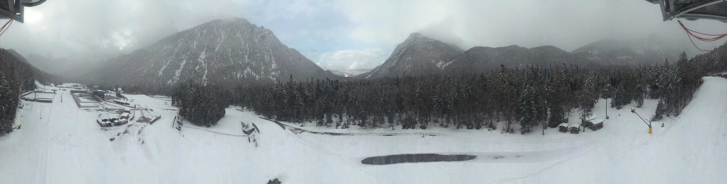 Archived image Webcam Ruhpolding: Chiemgau Arena