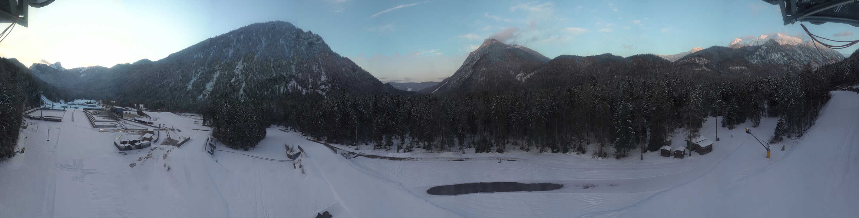 Archived image Webcam Ruhpolding: Chiemgau Arena