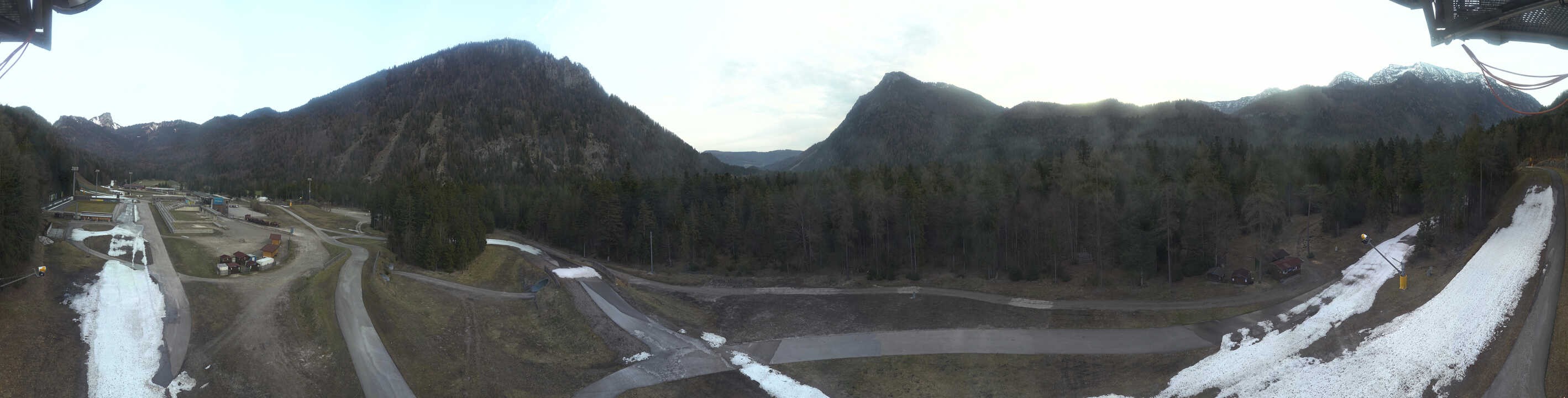 Archived image Webcam Ruhpolding: Chiemgau Arena