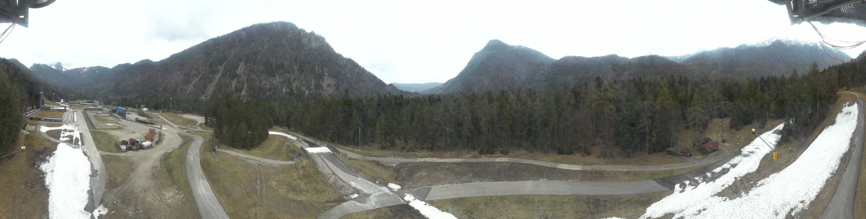 Archived image Webcam Ruhpolding: Chiemgau Arena