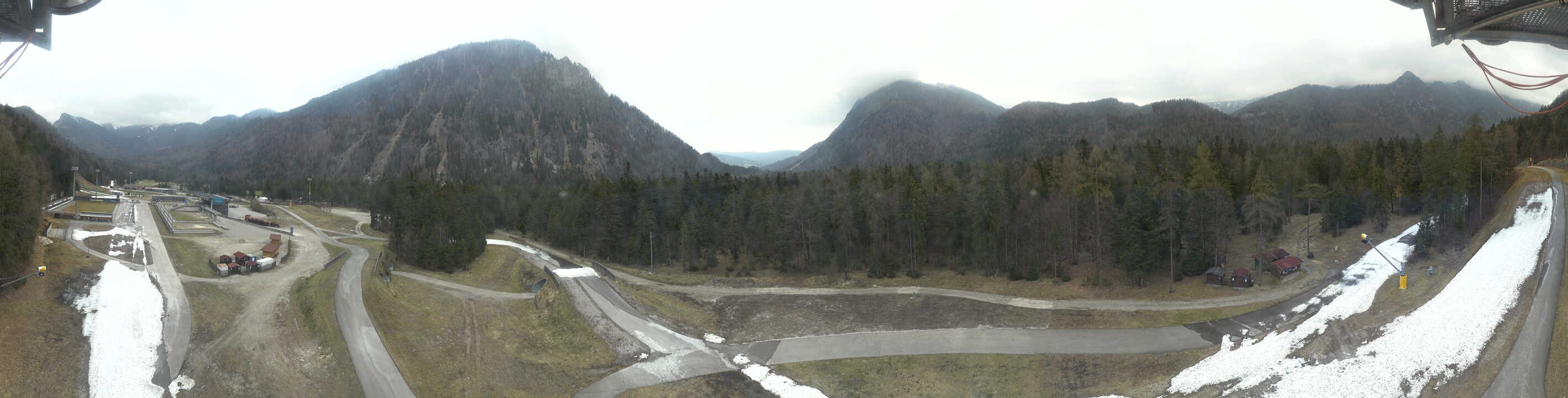 Archived image Webcam Ruhpolding: Chiemgau Arena