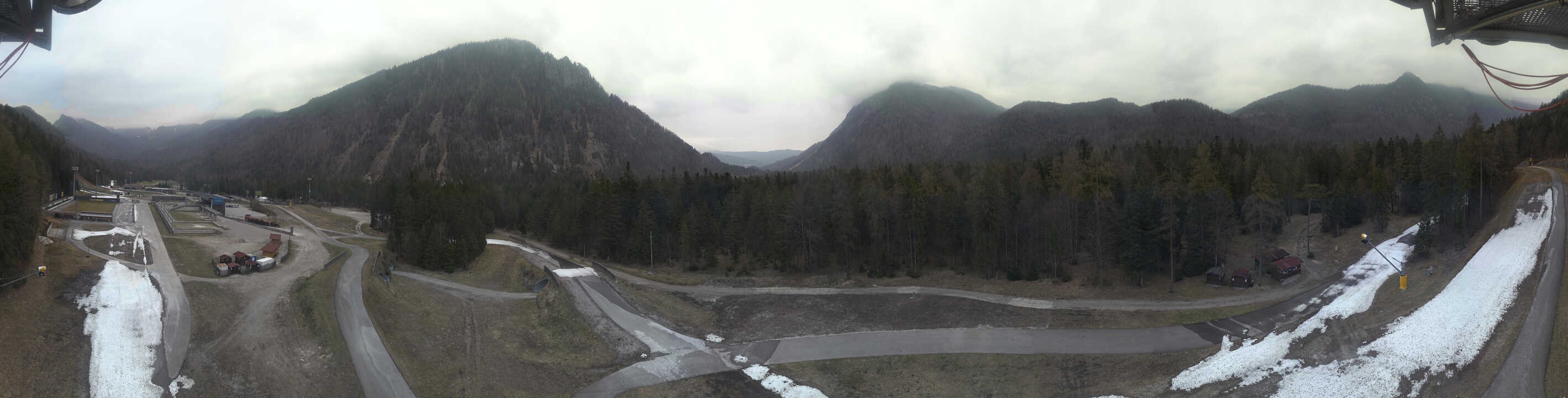 Archived image Webcam Ruhpolding: Chiemgau Arena