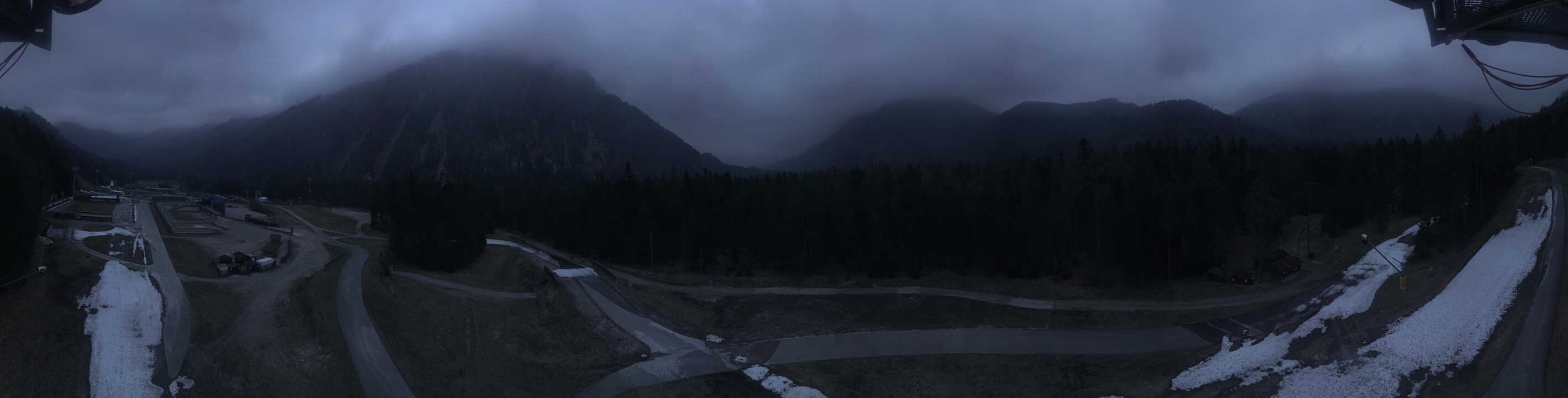 Archived image Webcam Ruhpolding: Chiemgau Arena
