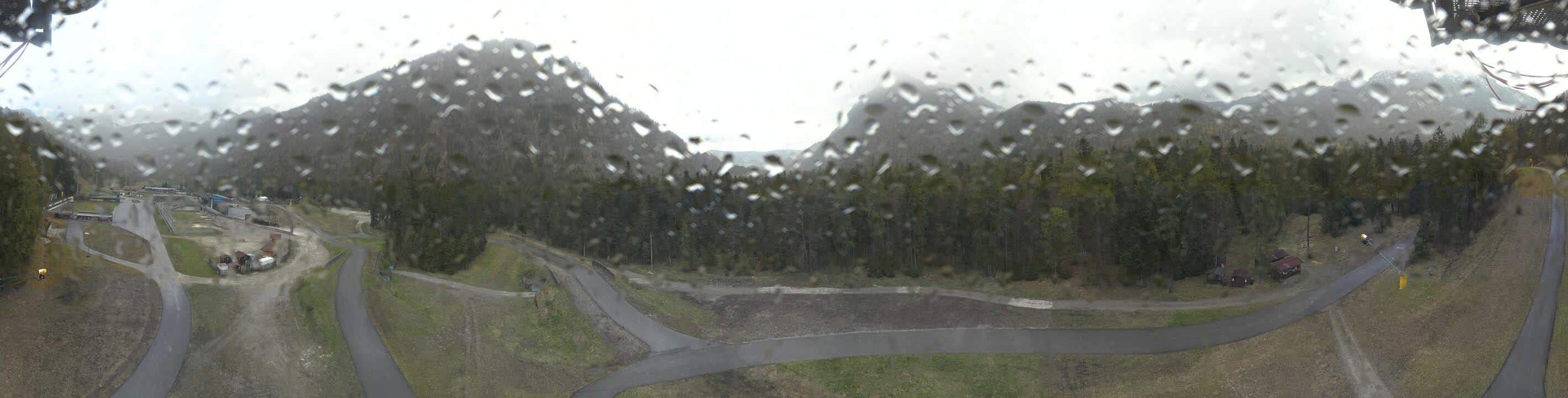 Archiv Foto Webcam Ruhpolding: Panorama Chiemgau Arena