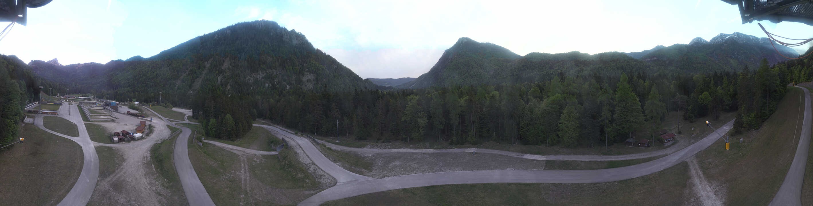 Archived image Webcam Ruhpolding: Chiemgau Arena