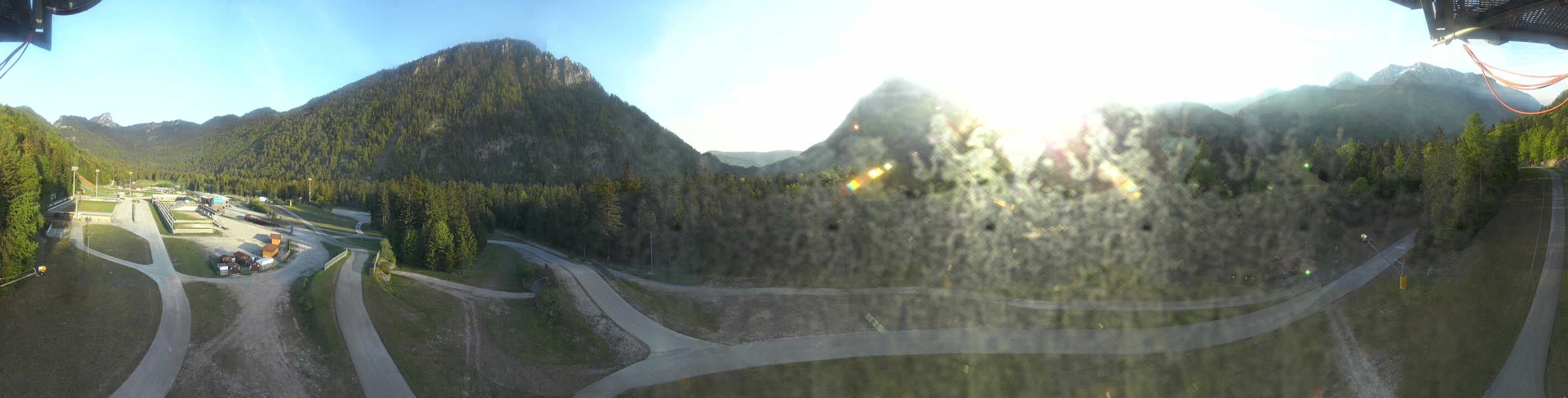 Archived image Webcam Ruhpolding: Chiemgau Arena