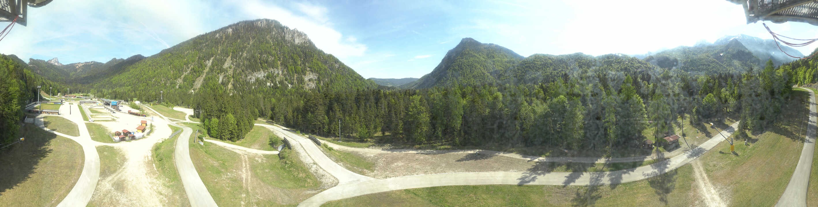 Archived image Webcam Ruhpolding: Chiemgau Arena