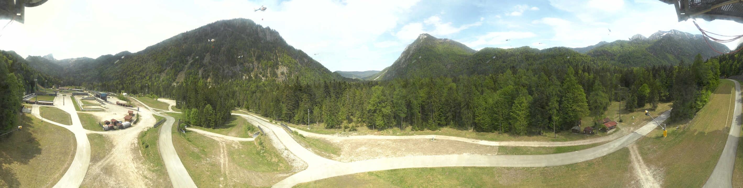 Archived image Webcam Ruhpolding: Chiemgau Arena