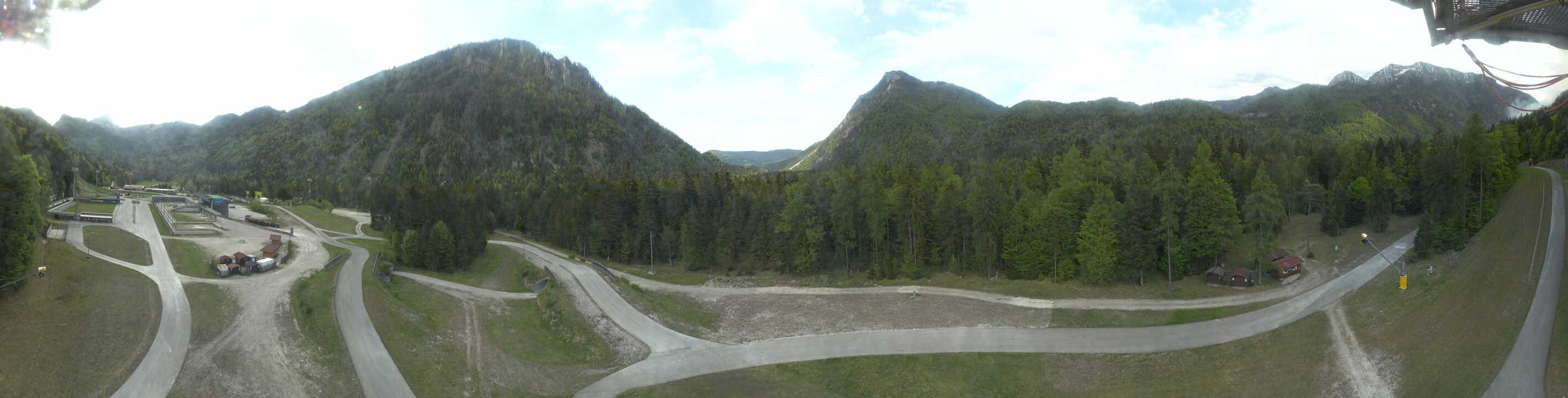 Archived image Webcam Ruhpolding: Chiemgau Arena