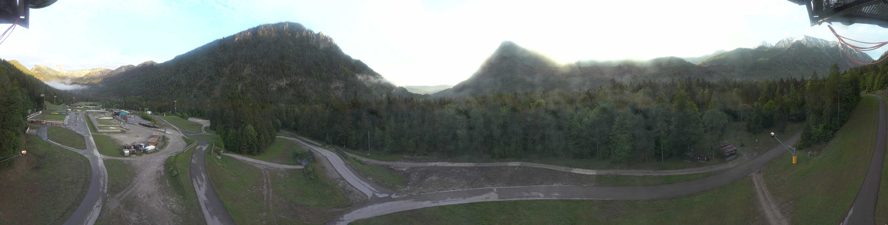 Archived image Webcam Ruhpolding: Chiemgau Arena