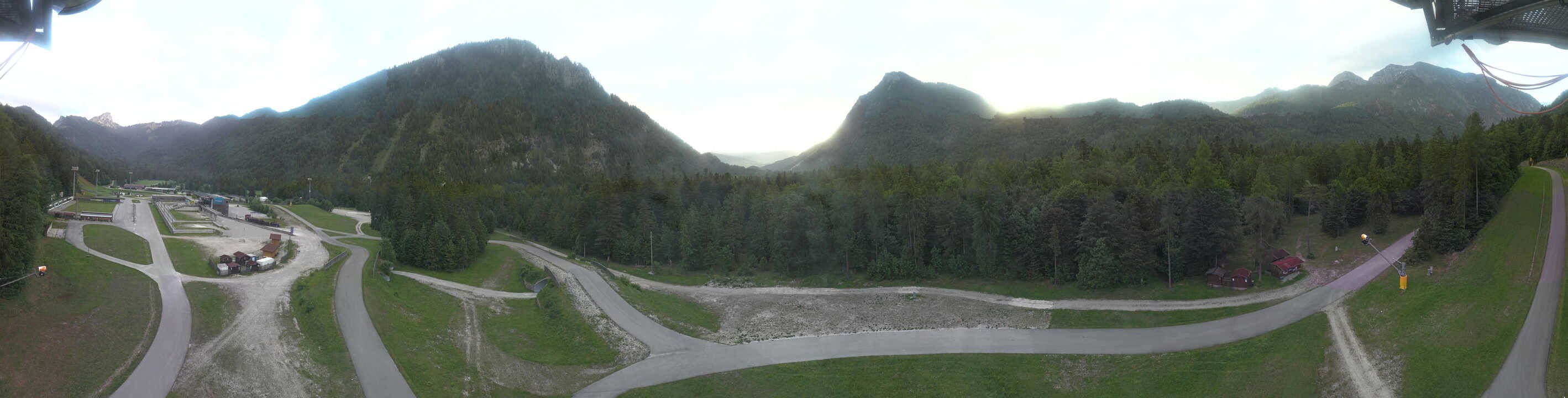 Archived image Webcam Ruhpolding: Chiemgau Arena