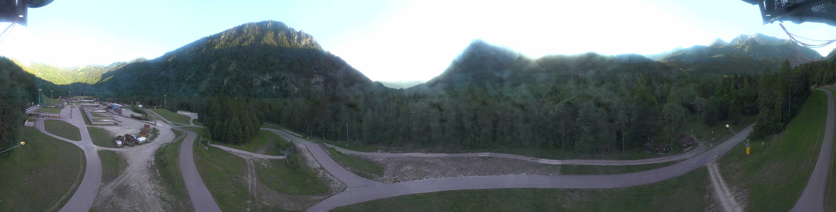 Archived image Webcam Ruhpolding: Chiemgau Arena