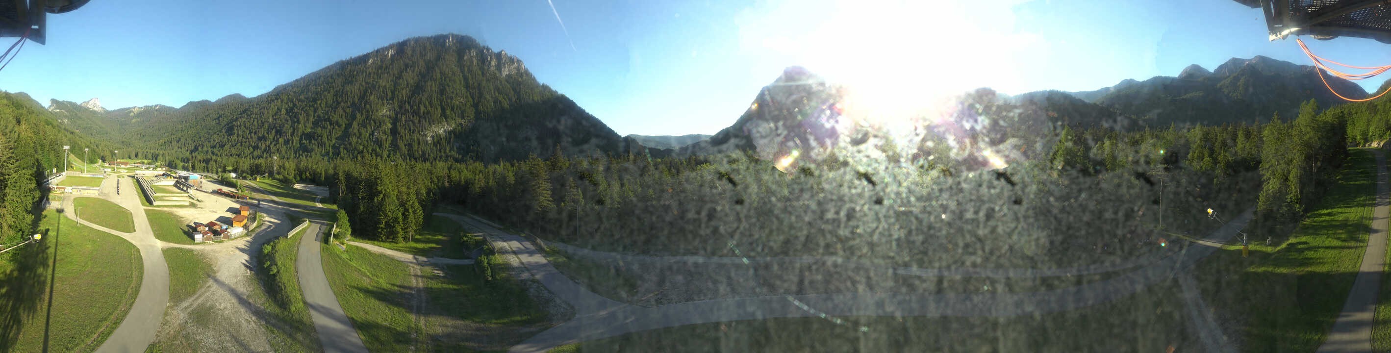 Archived image Webcam Ruhpolding: Chiemgau Arena