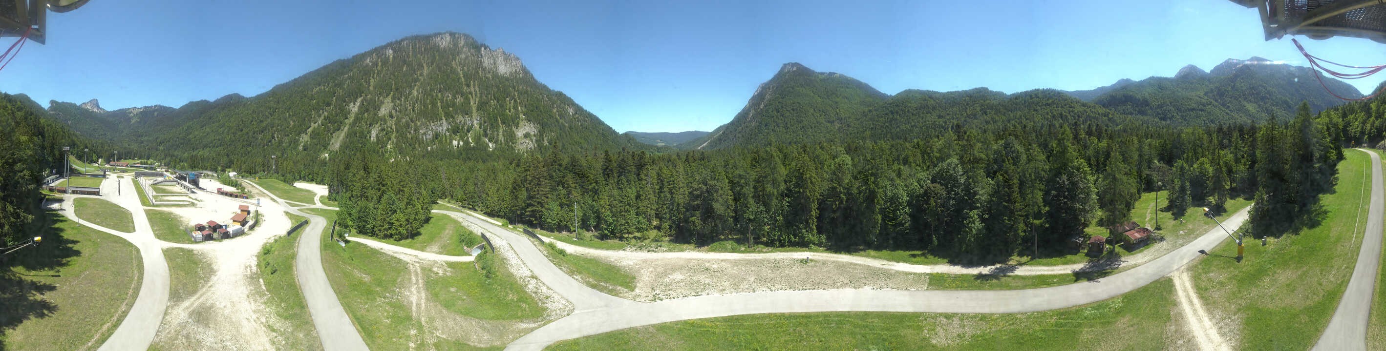 Archived image Webcam Ruhpolding: Chiemgau Arena
