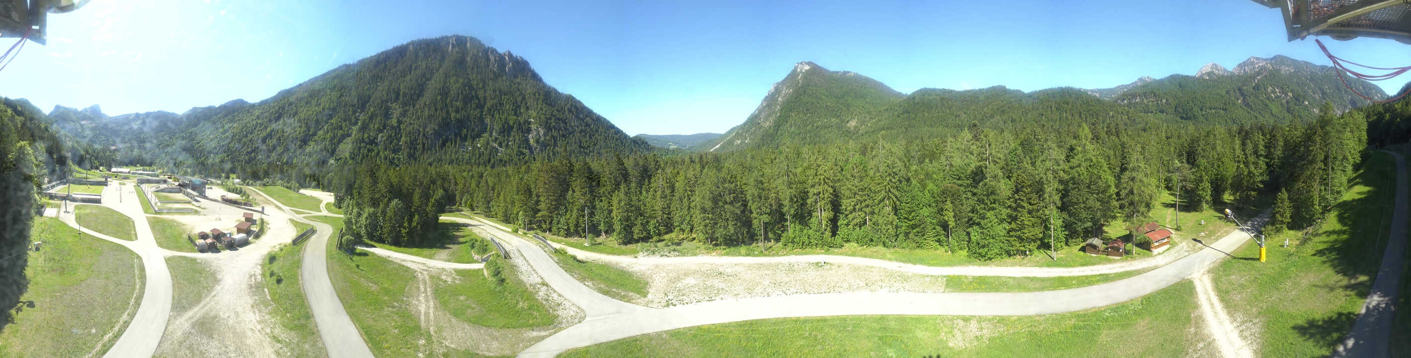 Archived image Webcam Ruhpolding: Chiemgau Arena