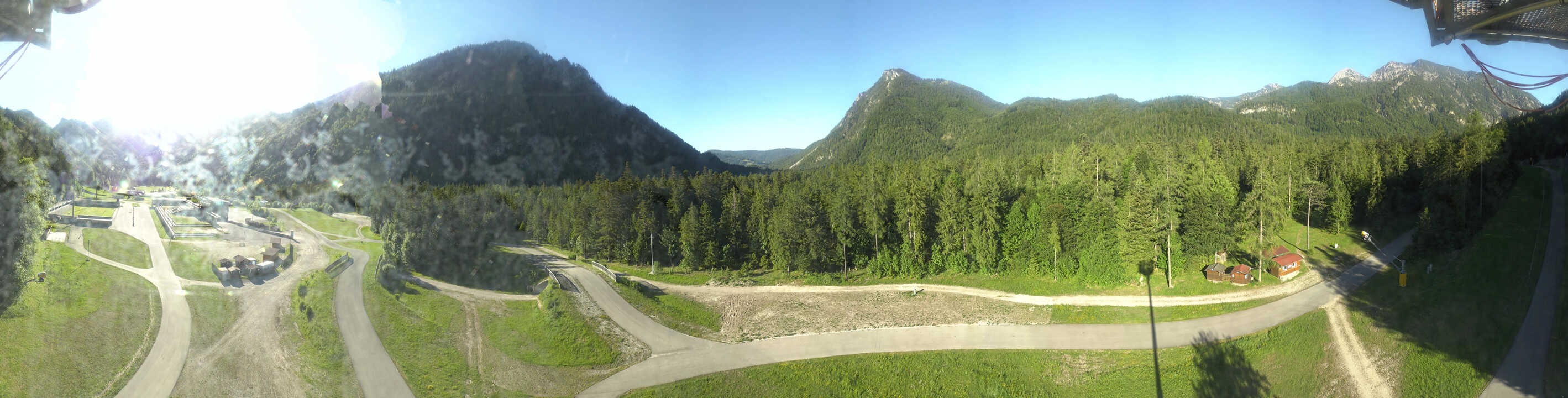 Archived image Webcam Ruhpolding: Chiemgau Arena