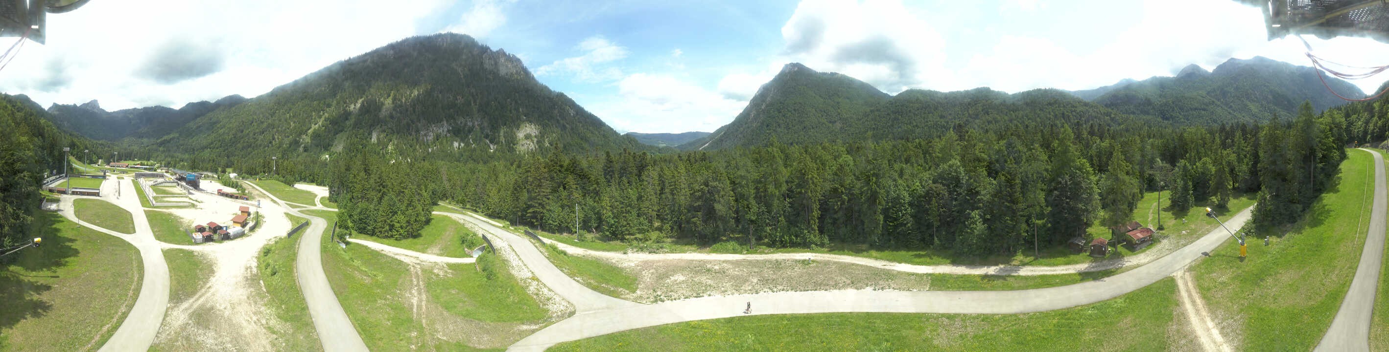 Archived image Webcam Ruhpolding: Chiemgau Arena