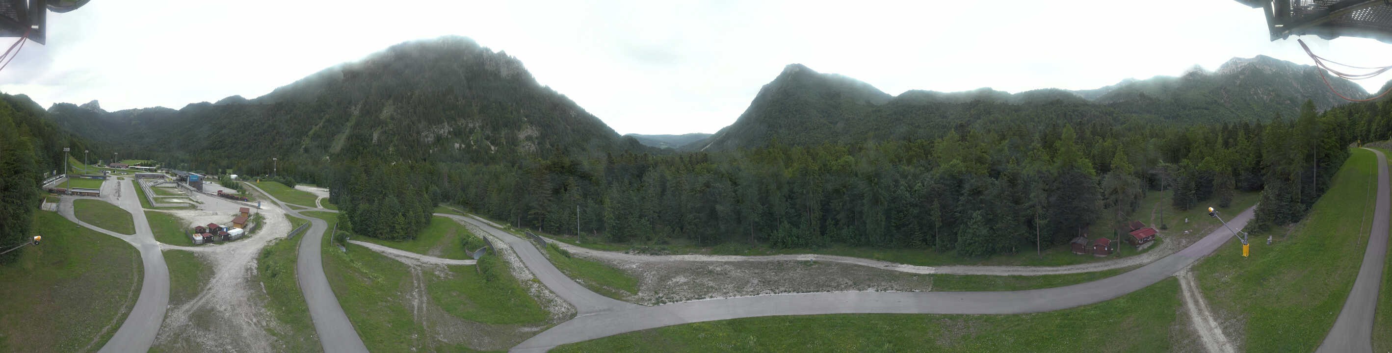 Archived image Webcam Ruhpolding: Chiemgau Arena