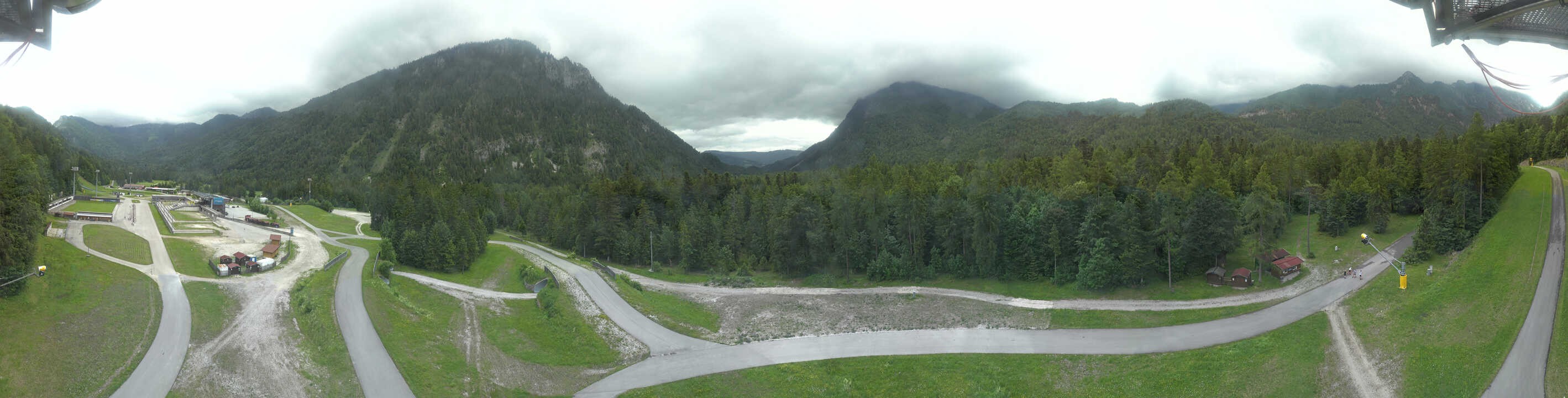 Archived image Webcam Ruhpolding: Chiemgau Arena