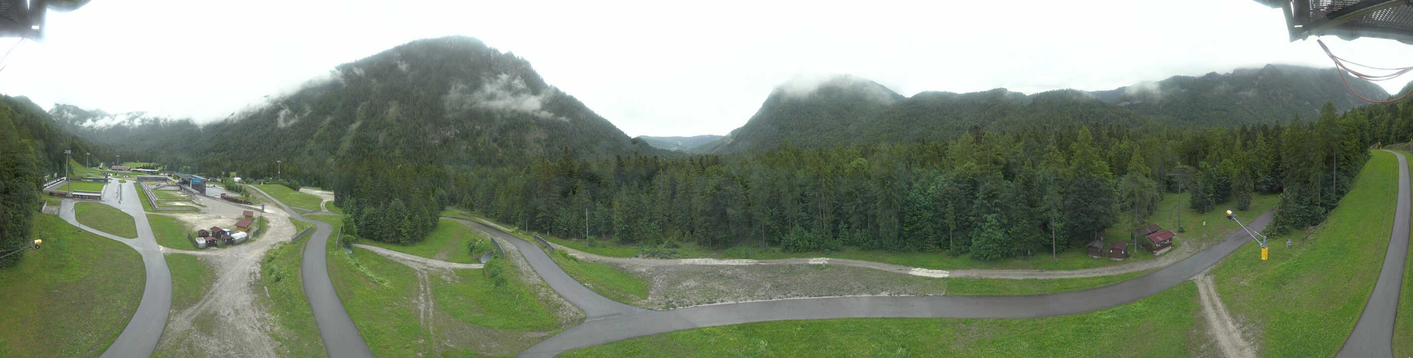 Archived image Webcam Ruhpolding: Chiemgau Arena