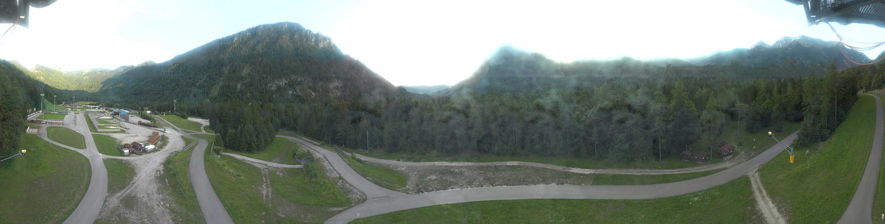 Archived image Webcam Ruhpolding: Chiemgau Arena
