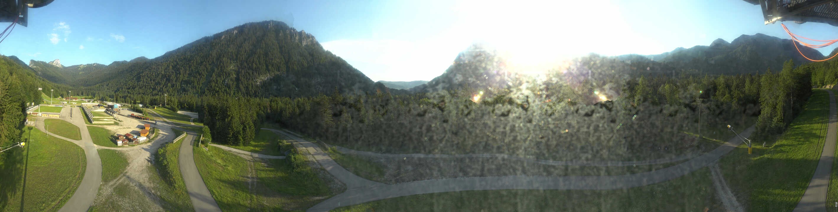 Archived image Webcam Ruhpolding: Chiemgau Arena