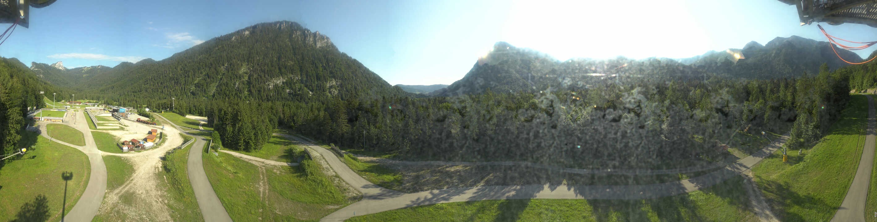 Archived image Webcam Ruhpolding: Chiemgau Arena