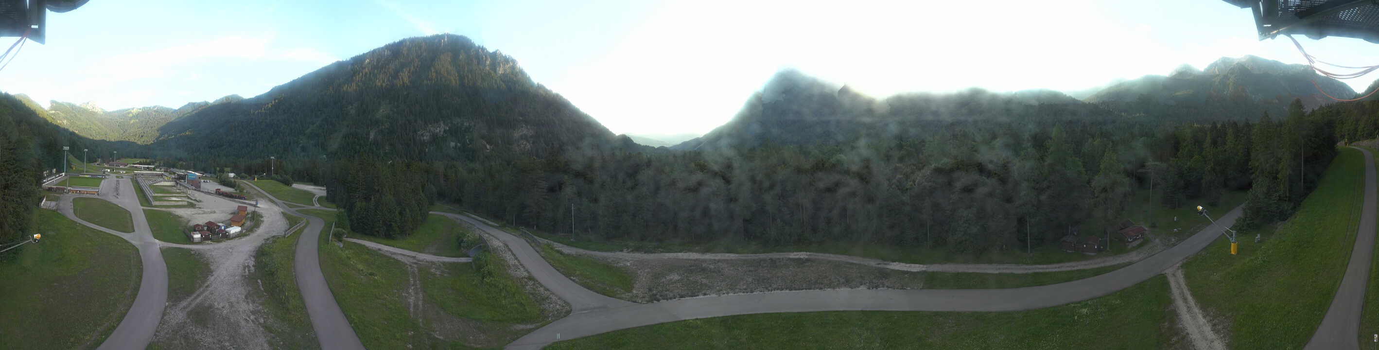 Archived image Webcam Ruhpolding: Chiemgau Arena
