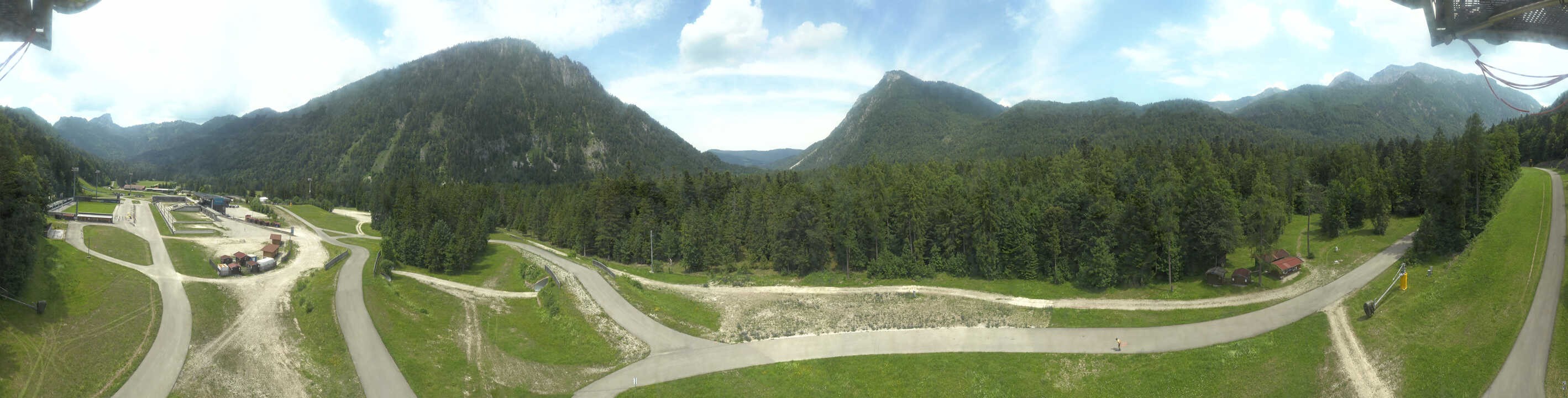 Archived image Webcam Ruhpolding: Chiemgau Arena