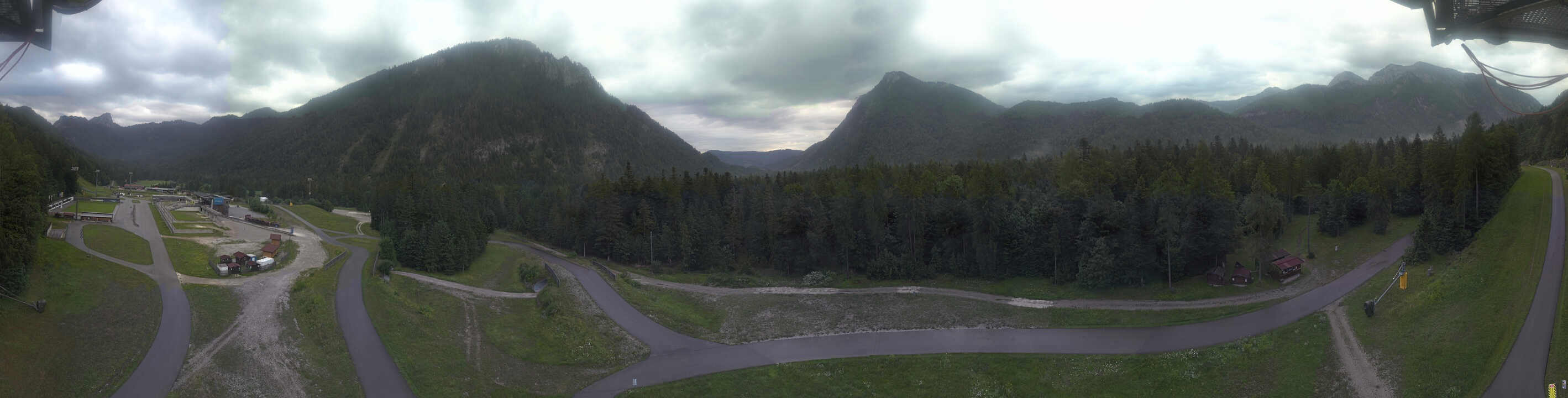 Archiv Foto Webcam Ruhpolding: Panorama Chiemgau Arena