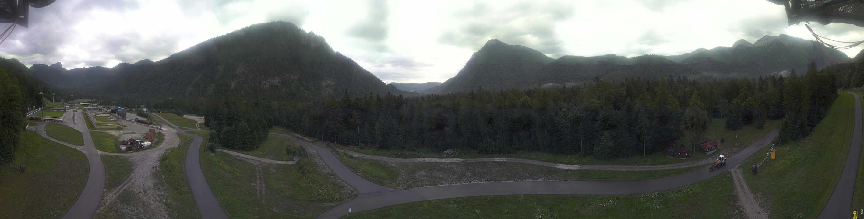 Archiv Foto Webcam Ruhpolding: Panorama Chiemgau Arena