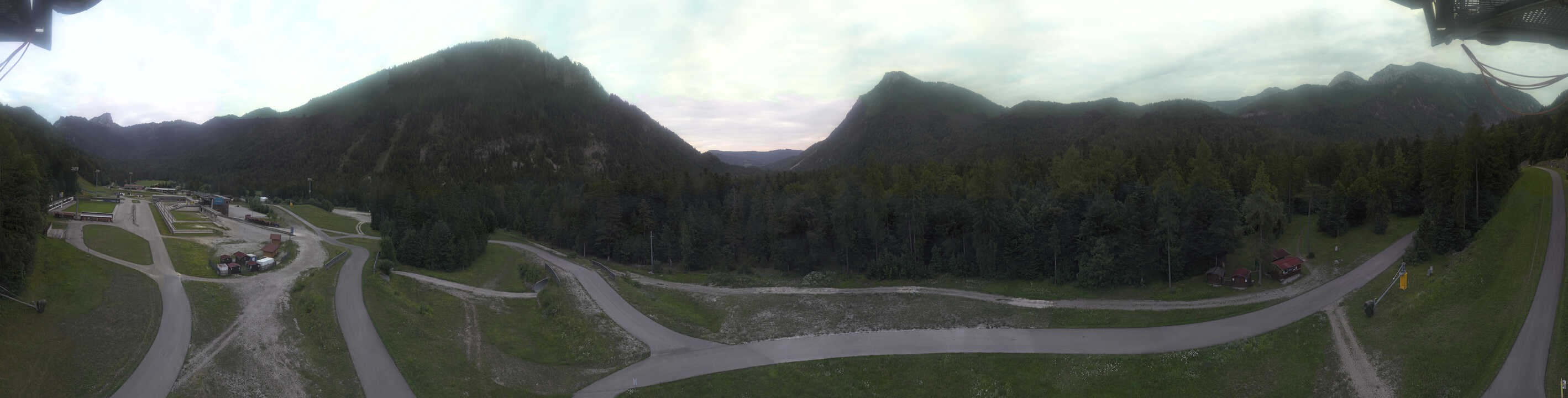 Archiv Foto Webcam Ruhpolding: Panorama Chiemgau Arena