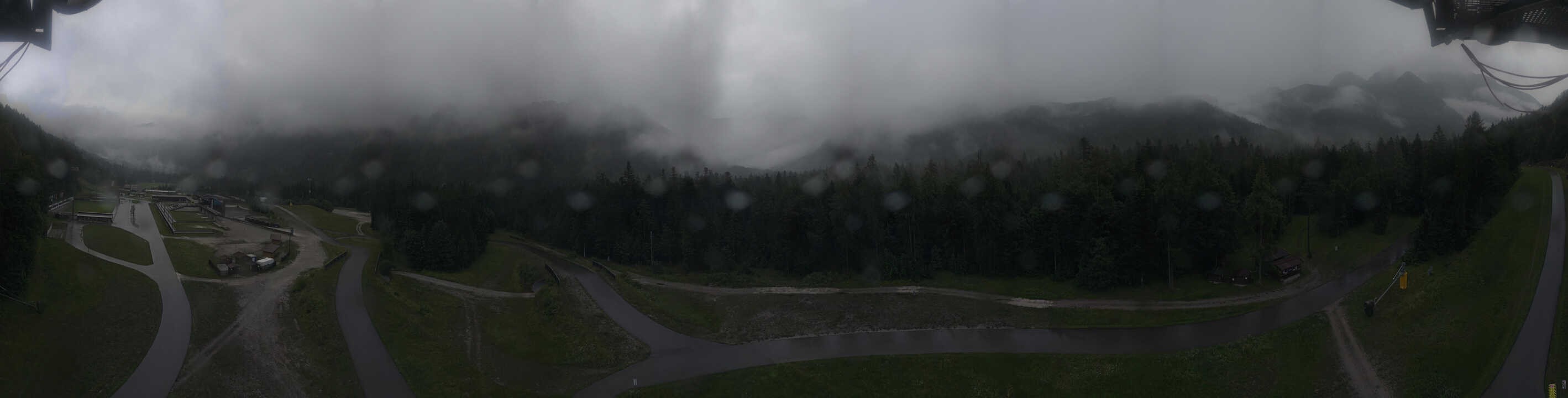 Archiv Foto Webcam Ruhpolding: Panorama Chiemgau Arena