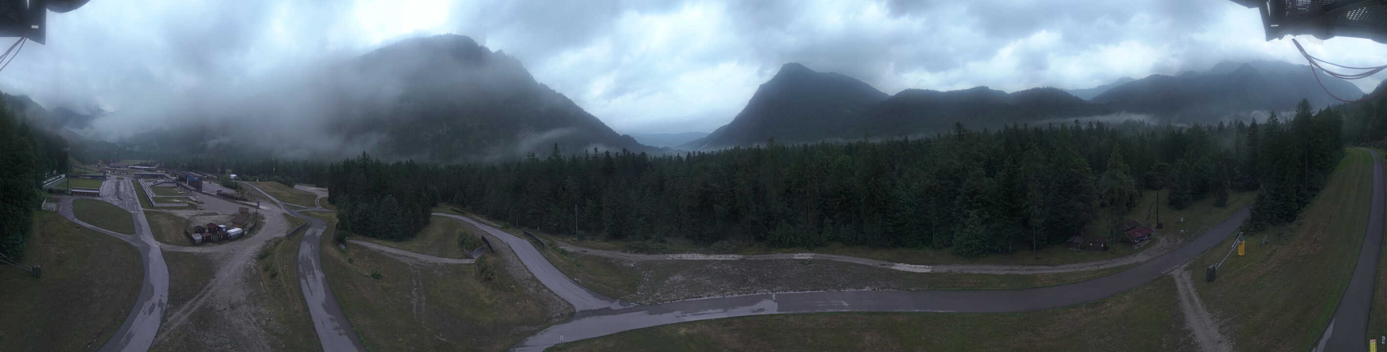 Archiv Foto Webcam Ruhpolding: Panorama Chiemgau Arena