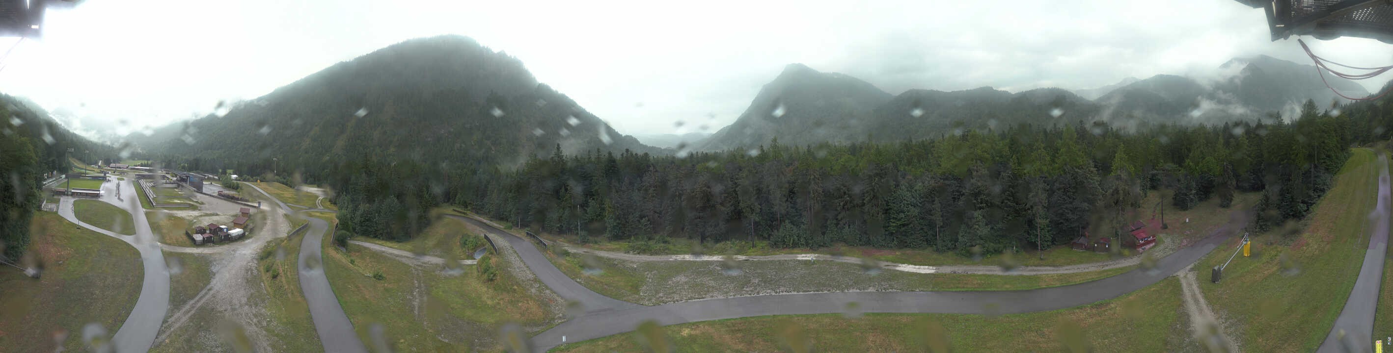 Archiv Foto Webcam Ruhpolding: Panorama Chiemgau Arena