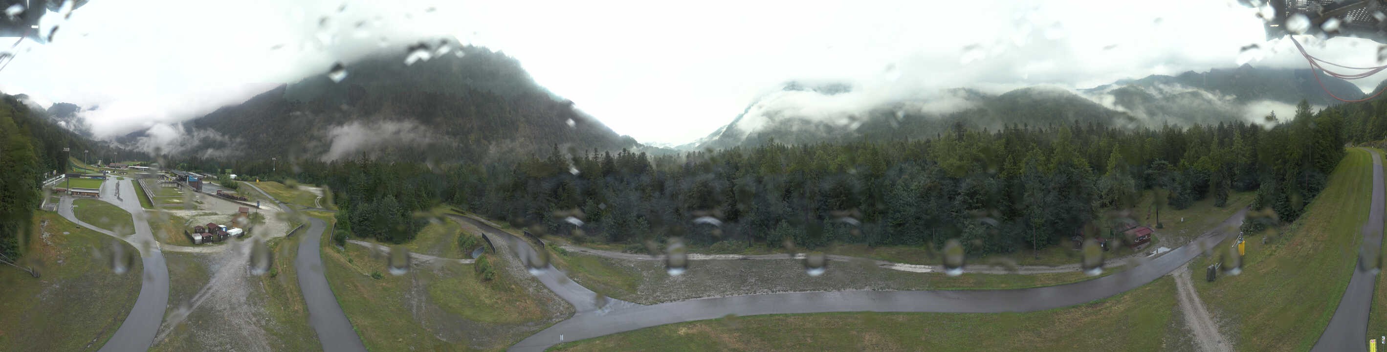 Archiv Foto Webcam Ruhpolding: Panorama Chiemgau Arena