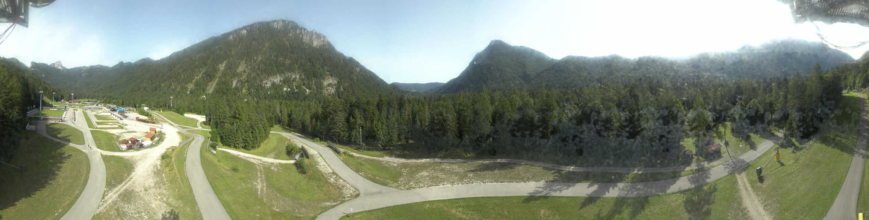 Archiv Foto Webcam Ruhpolding: Panorama Chiemgau Arena