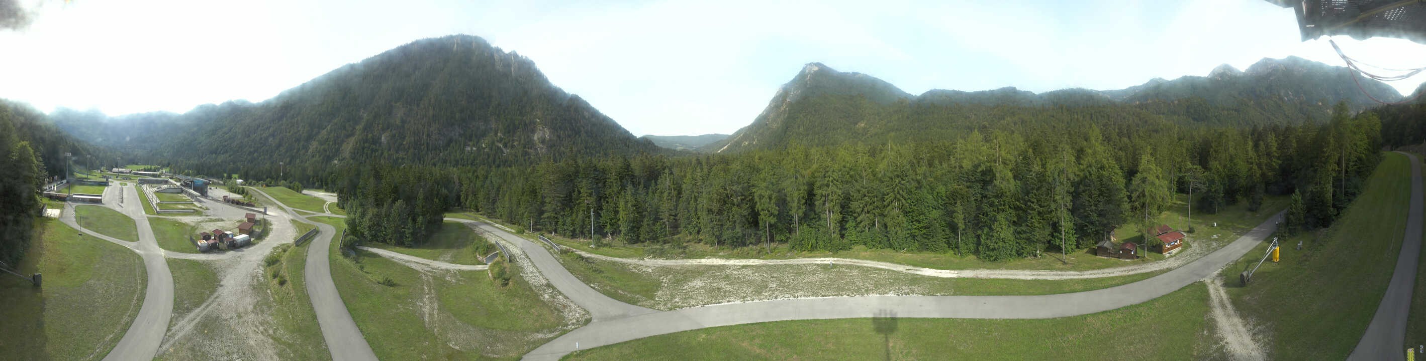 Archiv Foto Webcam Ruhpolding: Panorama Chiemgau Arena