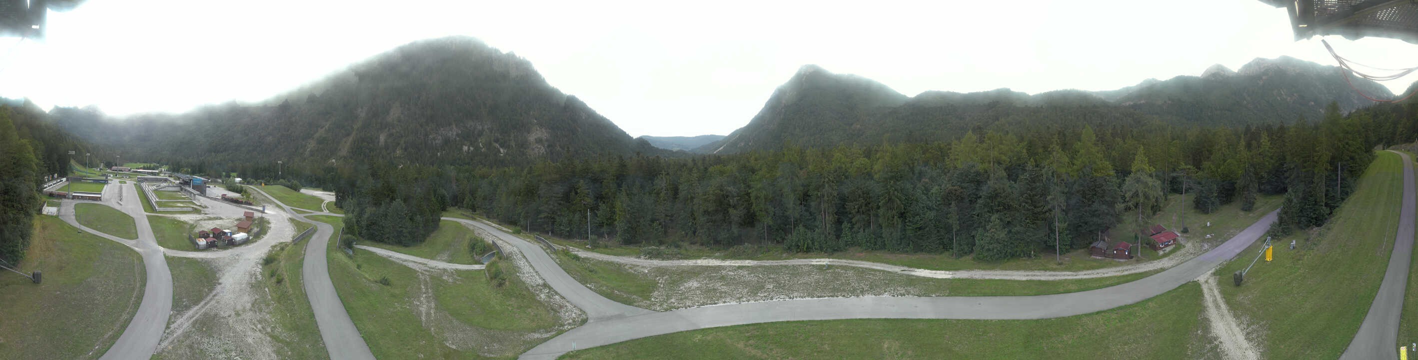Archiv Foto Webcam Ruhpolding: Panorama Chiemgau Arena