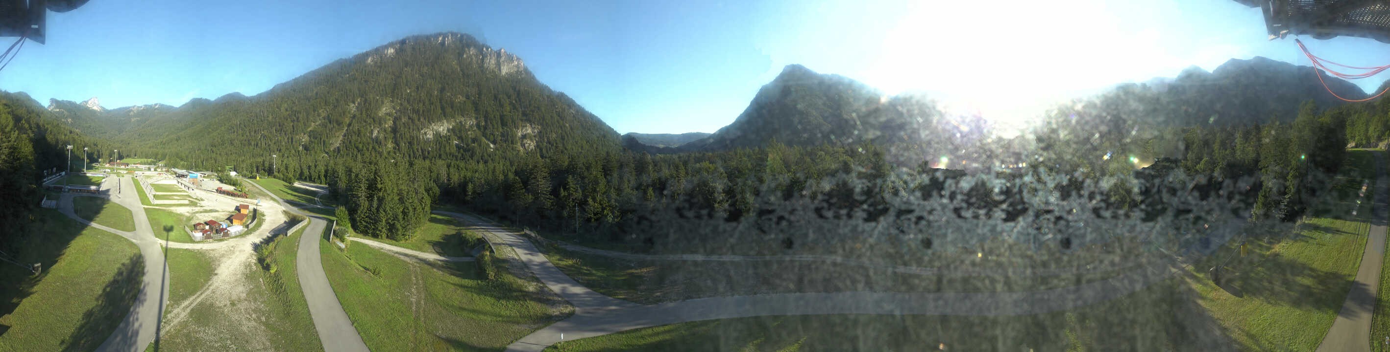 Archiv Foto Webcam Ruhpolding: Panorama Chiemgau Arena