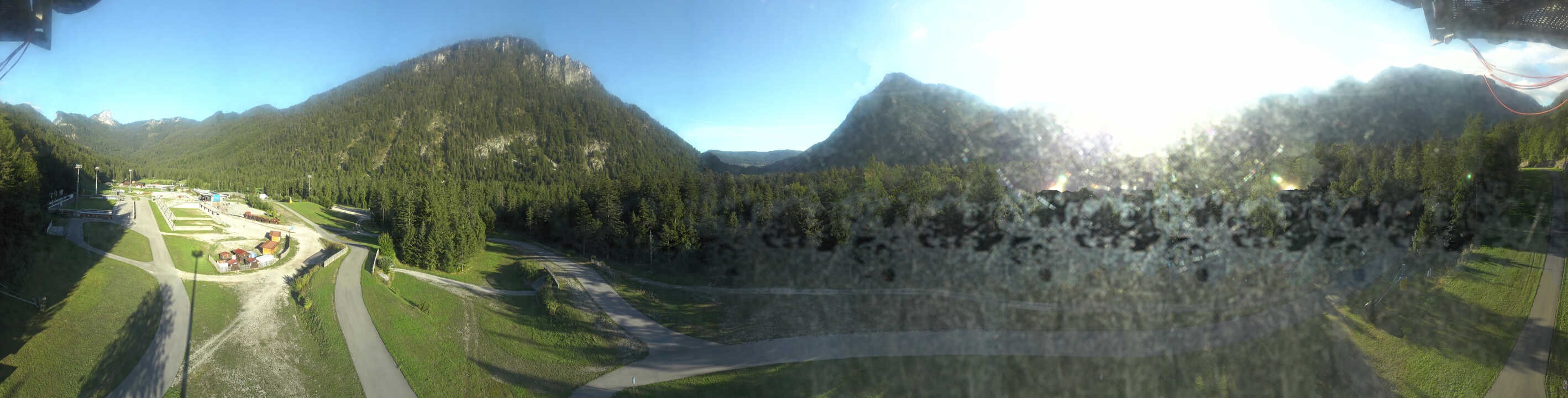 Archiv Foto Webcam Ruhpolding: Panorama Chiemgau Arena