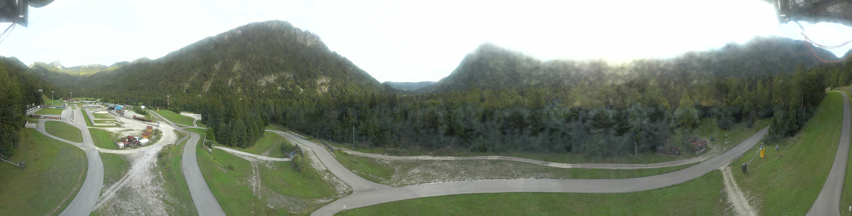Archiv Foto Webcam Ruhpolding: Panorama Chiemgau Arena