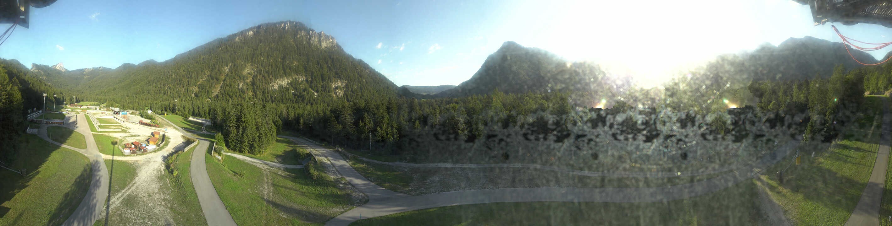 Archiv Foto Webcam Ruhpolding: Panorama Chiemgau Arena