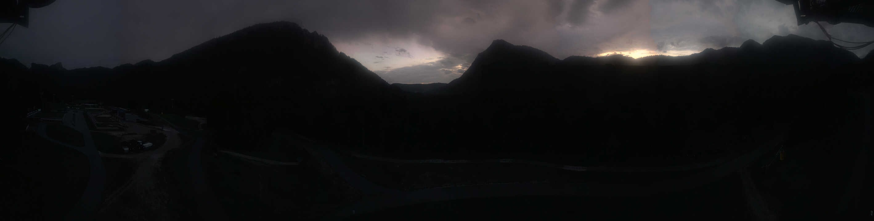 Archiv Foto Webcam Ruhpolding: Panorama Chiemgau Arena