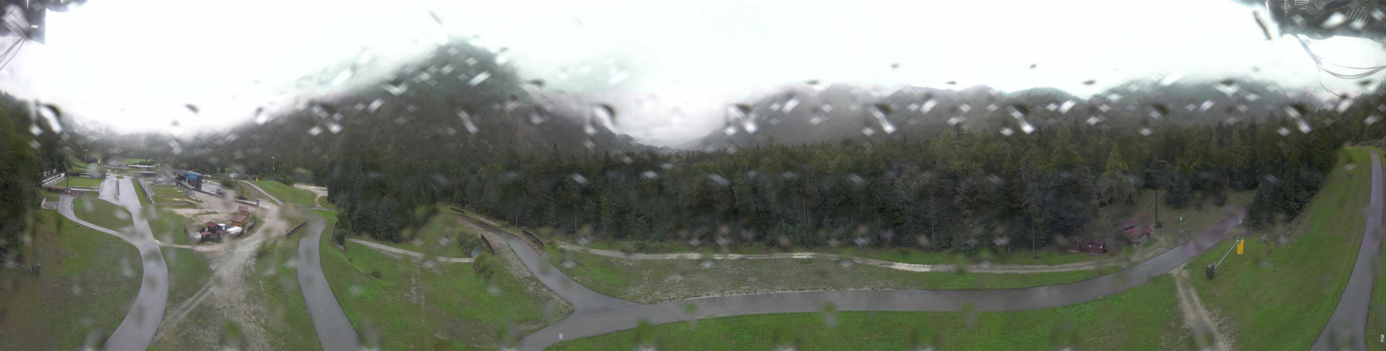 Archiv Foto Webcam Ruhpolding: Panorama Chiemgau Arena