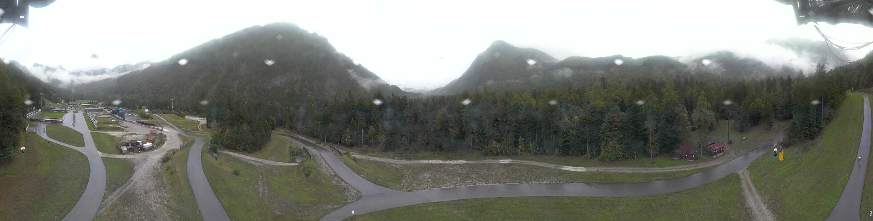Archiv Foto Webcam Ruhpolding: Panorama Chiemgau Arena